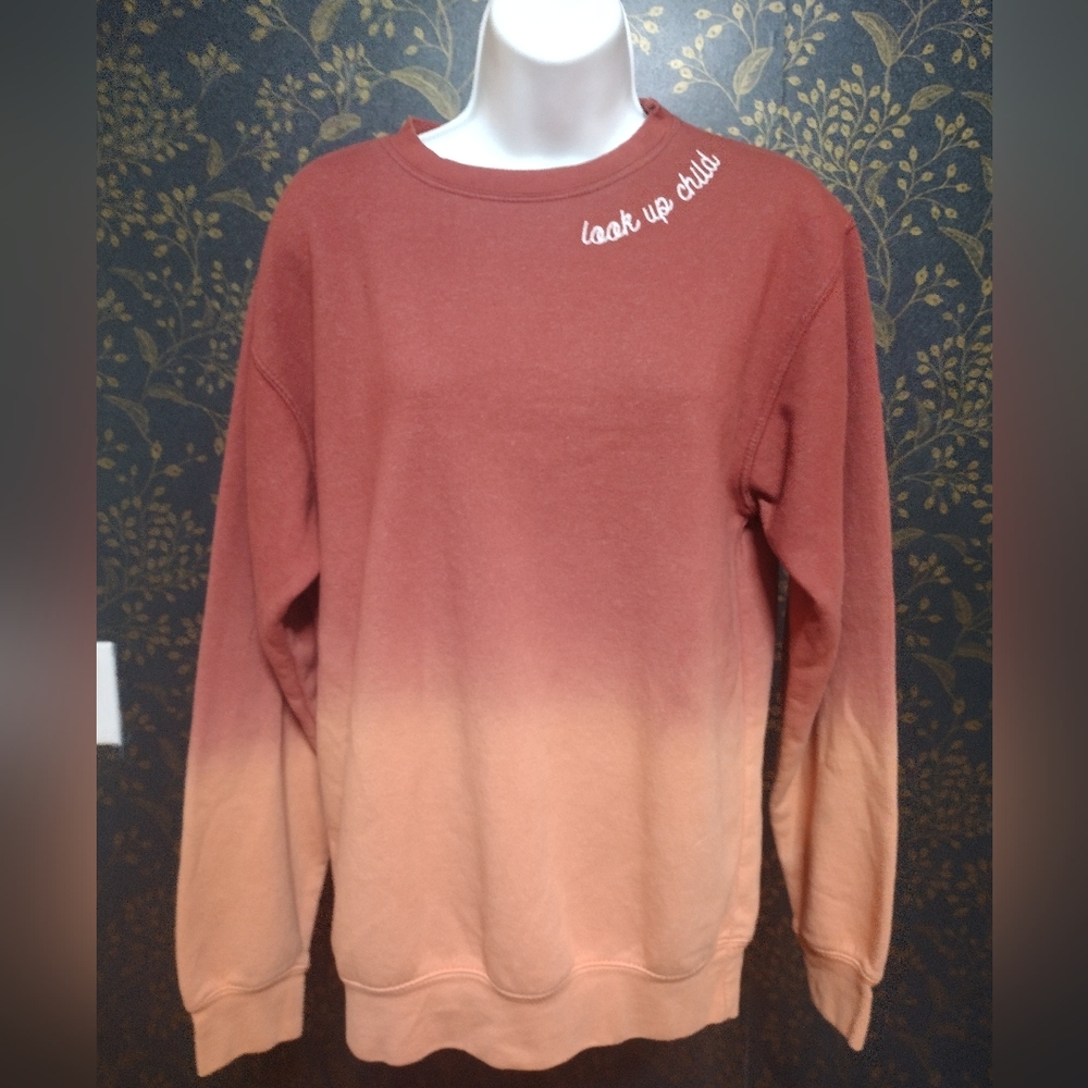 Lauren Daigle look Up Child Ombre Crewneck Sweatshirt